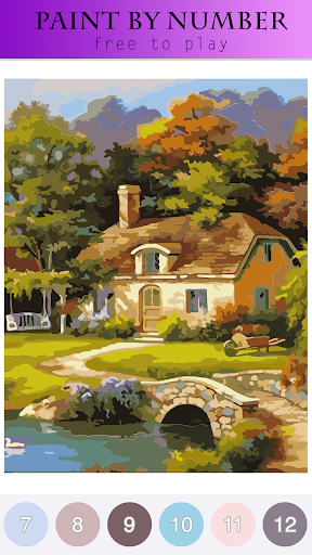 oil painting color by number Screenshot 2 - AppWisp.com