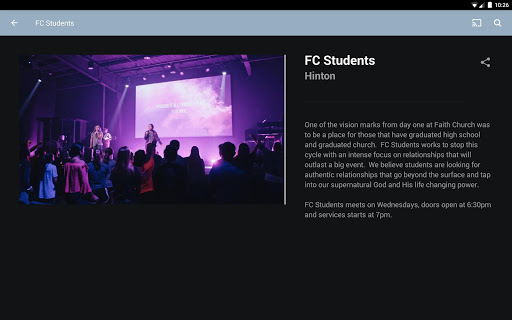 Screenshot of FaithChurch.Family