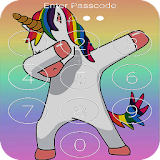 Kawaii Unicorn password Lock Screen icon