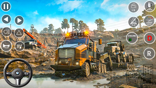 Offroad Mud Games: Cargo Truck  screenshots 3