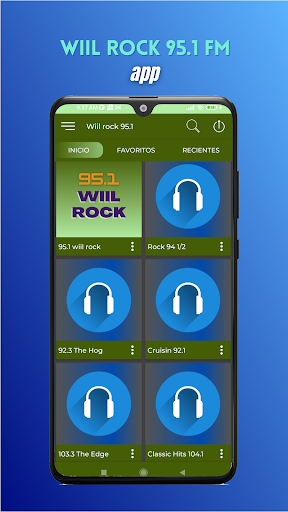 95.1 Wiil Rock app Screen 2