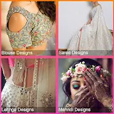 Blouse Designs Saree, Lehnga, Mehndi Weddings icon