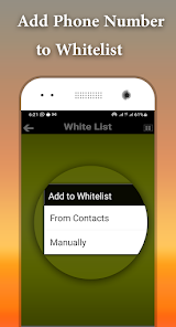 Screenshot 12 Lista negra de bloqueo lamadas android