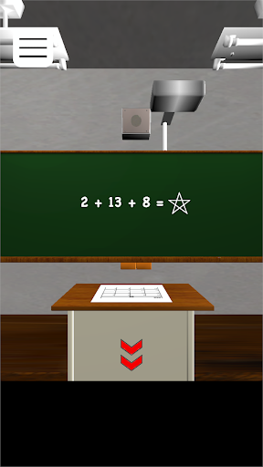 Android application EscapeGame JapaneseClassRoom screenshort
