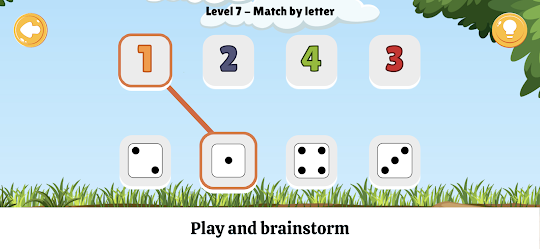Match and Learn game for kids