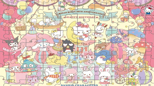 Sanrio kawaii Game Puzzle