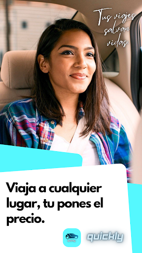 Android application Quickly Pasajero screenshort