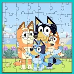 Cover Image of Descargar Bluey Jigsaw Puzzle  APK