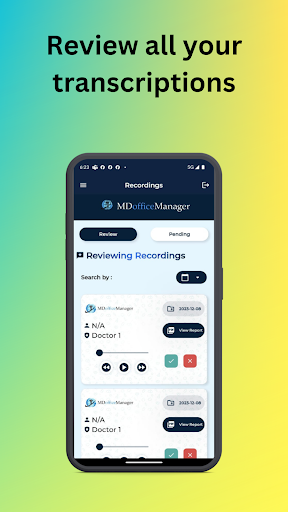 MDOfficeManager Screen 2