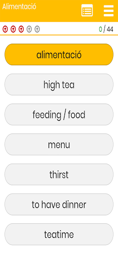 Vocabulari català Screen 3