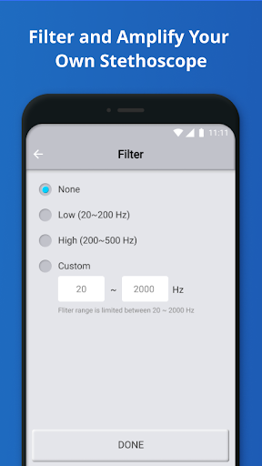 amor Sound Logger Screen 2