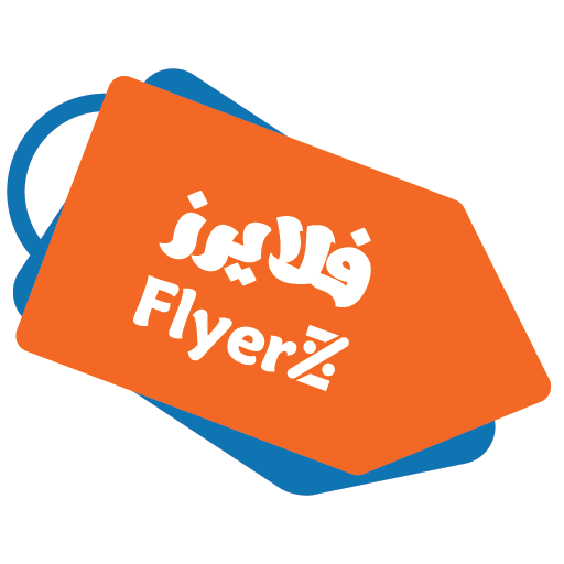 Flyerz: explore offers easily logo