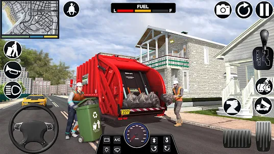 jogos de caminhão de lixo 3d