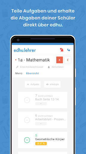 edhu - Die genialste Schul-App Screen 3