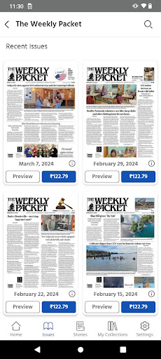 The Weekly Packet Screen 2