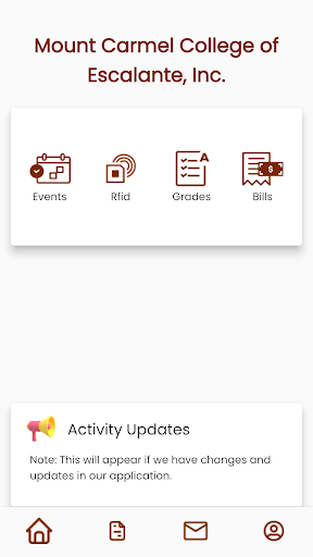 Android application Mount Carmel College screenshort