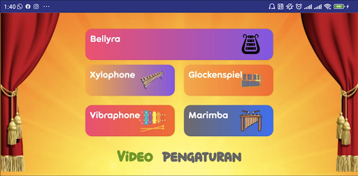 Android application Virtual Marching Bells screenshort
