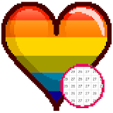 Valentine Color by Number Sandbox - Love Pixelart icon