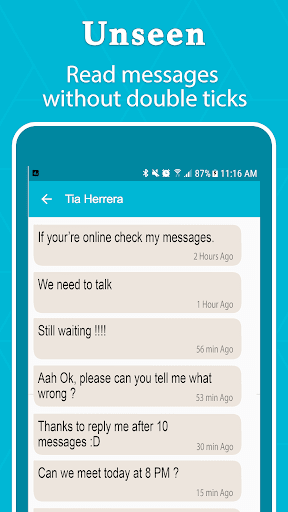 Unseen Chat - No Last Seen Screen 3