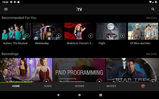 Screenshot of GPC iTV