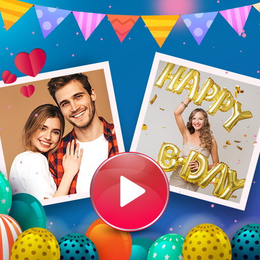 Birthday video maker with anim Download on Windows