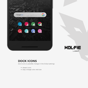 Wolfie for KWGT لقطة شاشة