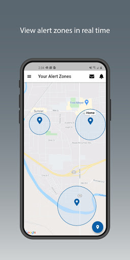 Android application SafeStop screenshort