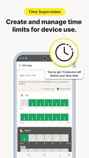 Screenshot of Norton Family Parental Control