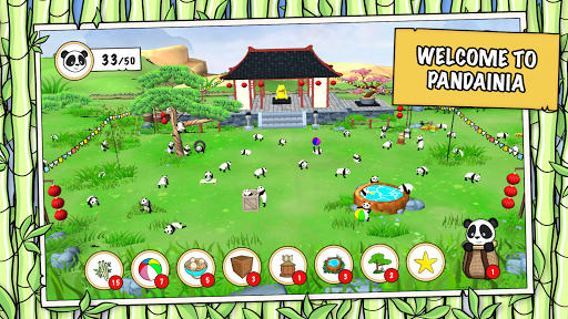 Android application Pandainia: Panda Pick-Up screenshort