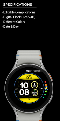 Night 109 - watch face screenshot 9