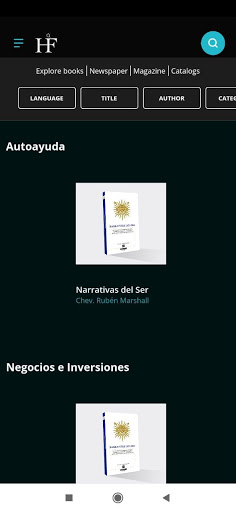 Android application HiPERFOOTNOTES screenshort