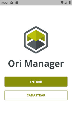 Android application Ori Manager App screenshort