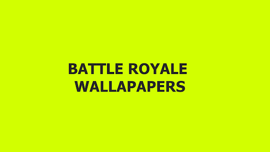 BATTLE ROYALE PaPERS