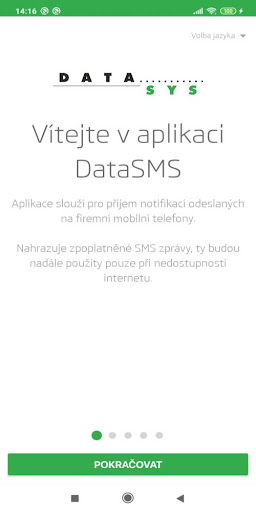 Android application DataSMS - DATASYS screenshort