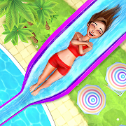 Pool Ride Rush - Water Park Racing Games 2021 3.6 Icon
