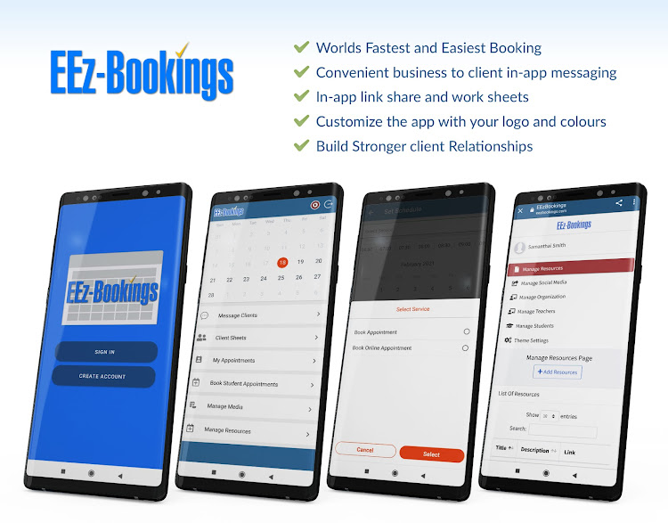 EEzBookings: Scheduling App - 5.3 - (Android)