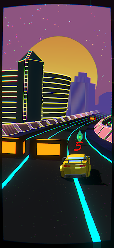 Hyper Racing: Retro Speed 3D Screen 3