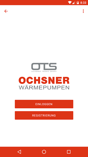Android application Ochsner OTS screenshort