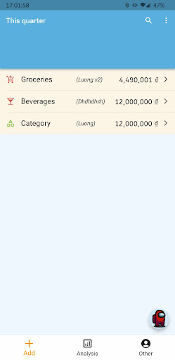 JustMoney Screen 3