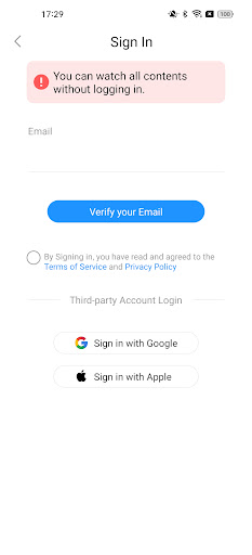 App screenshot