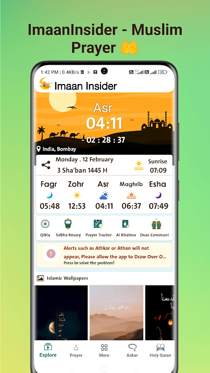ImaanInsider Muslim Prayer App - 8.7.9 - (Android)