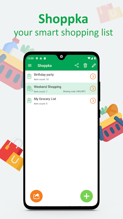 Smart shopping list - Shoppka - 1.17 - (Android)