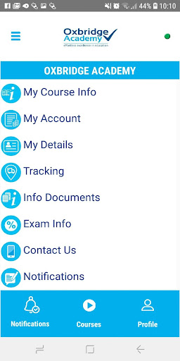 Oxbridge Academy Screen 2