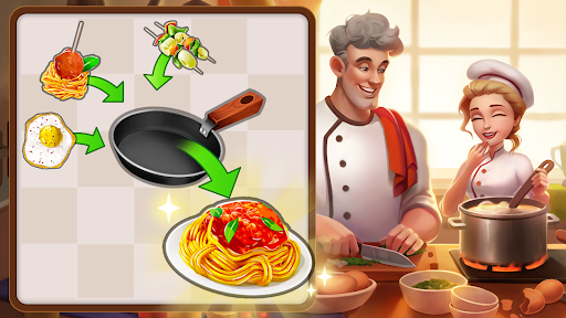 Merge Restaurant: Makeover - Simulation - games