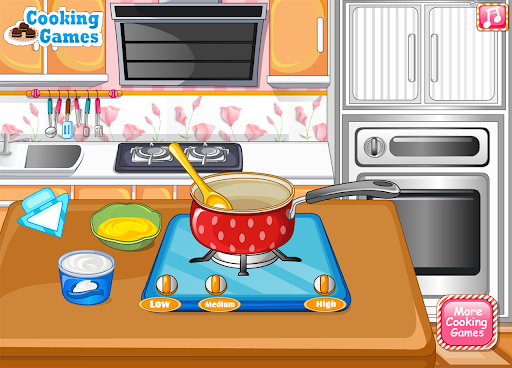 Android application cooking games chocolate maker screenshort