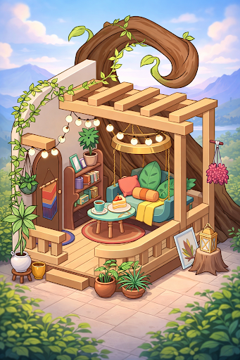 Cutie Sticker Room ekran görüntüsü