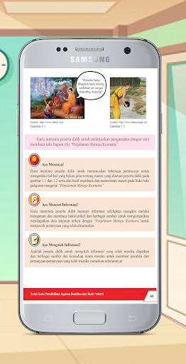 Android application Buku Agama Buddha SMP Kelas 9 screenshort