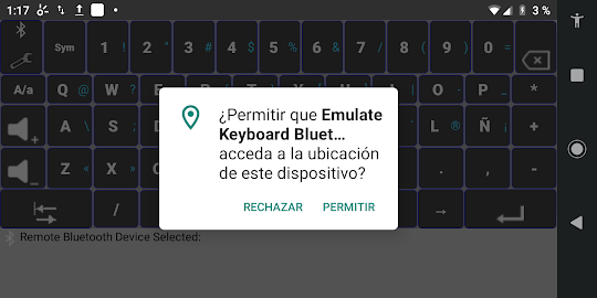 Emulate Keyboard Bluetooth