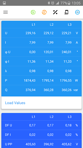 Android application precis.io screenshort