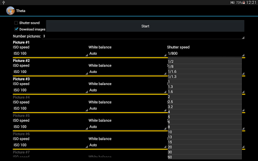 HDR for Theta V Camera